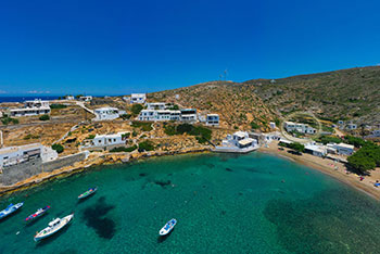 The gulf of Cheronissos in Sifnos