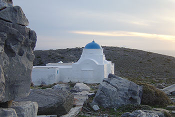 L'église d'Agios Georgios à Heronissos de Sifnos