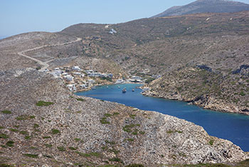 Le golfe de Cheronissos à Sifnos