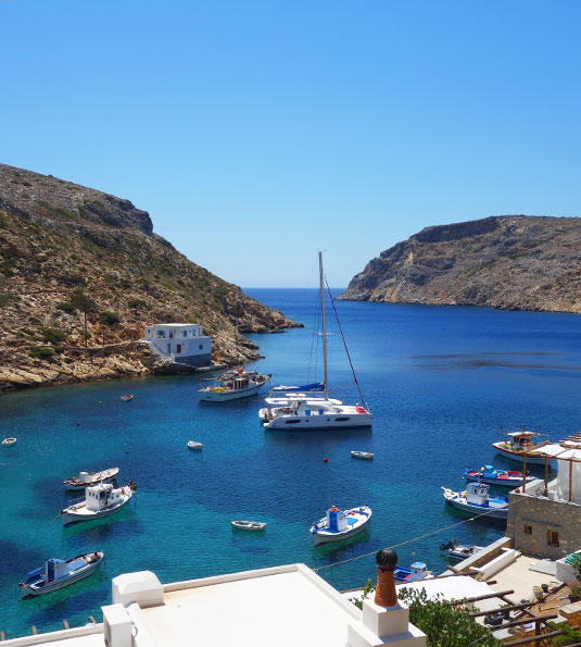 The fishing village of Cheronissos at Sifnos